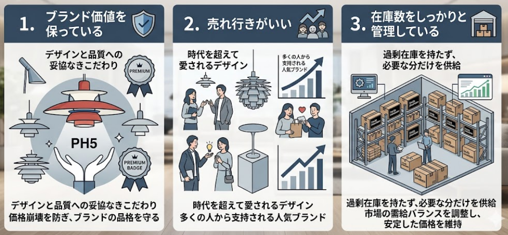 ルイスポールセンが大塚家具で割引をしてない理由